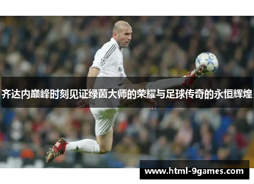 齐达内巅峰时刻见证绿茵大师的荣耀与足球传奇的永恒辉煌